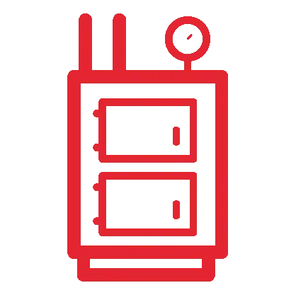 heating installation icon